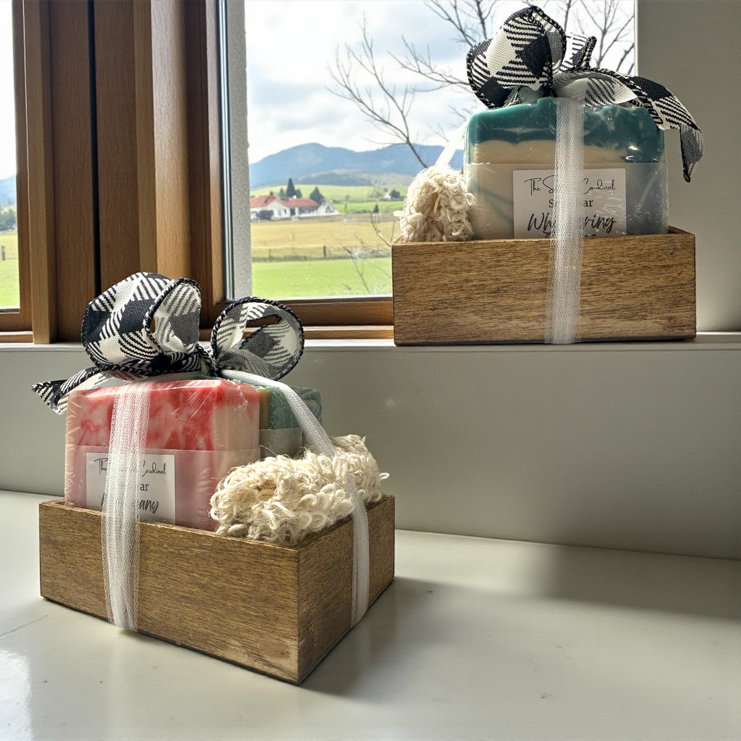 3 Soap Gift Set w/ Soap Saver Bag