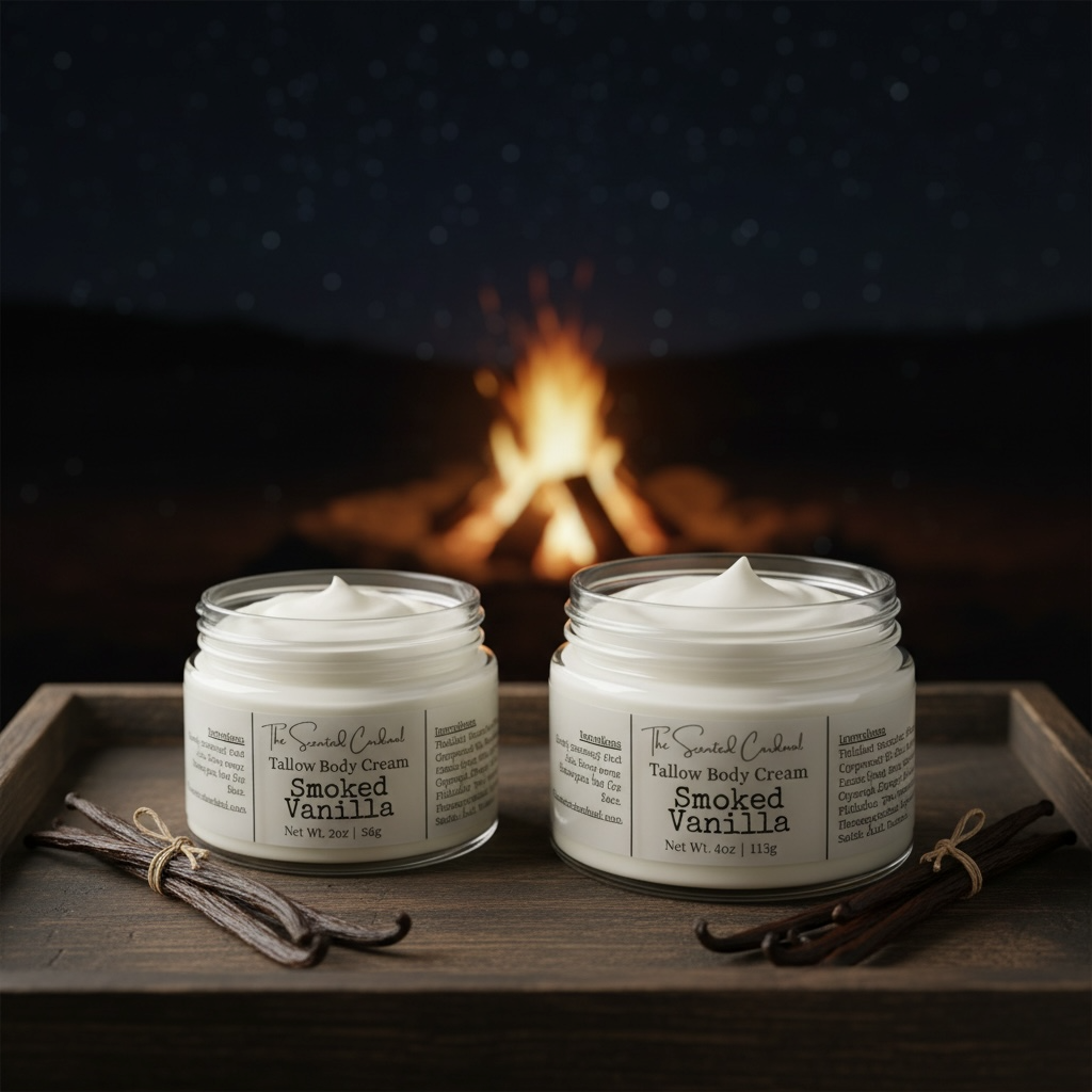 Smoked Vanilla Tallow Body Cream