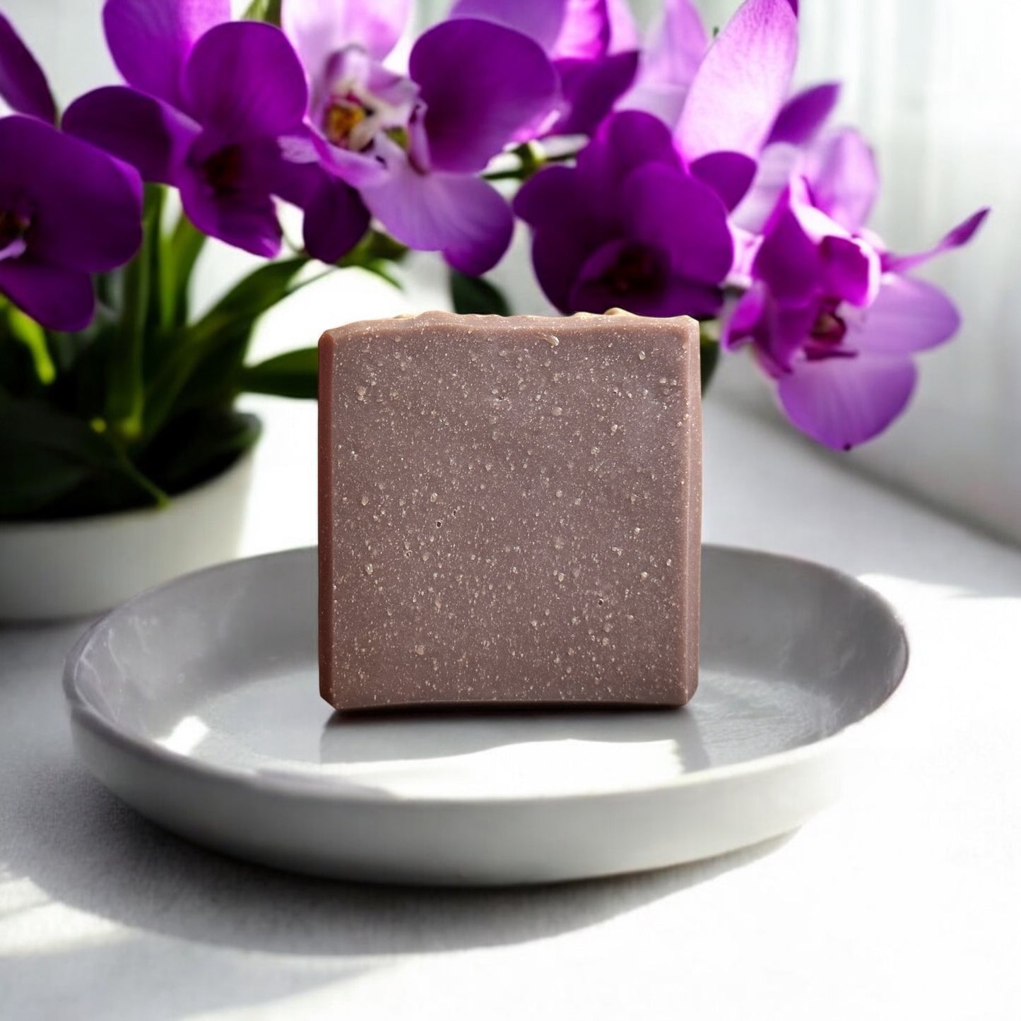 Sea Salt + Orchid Soap