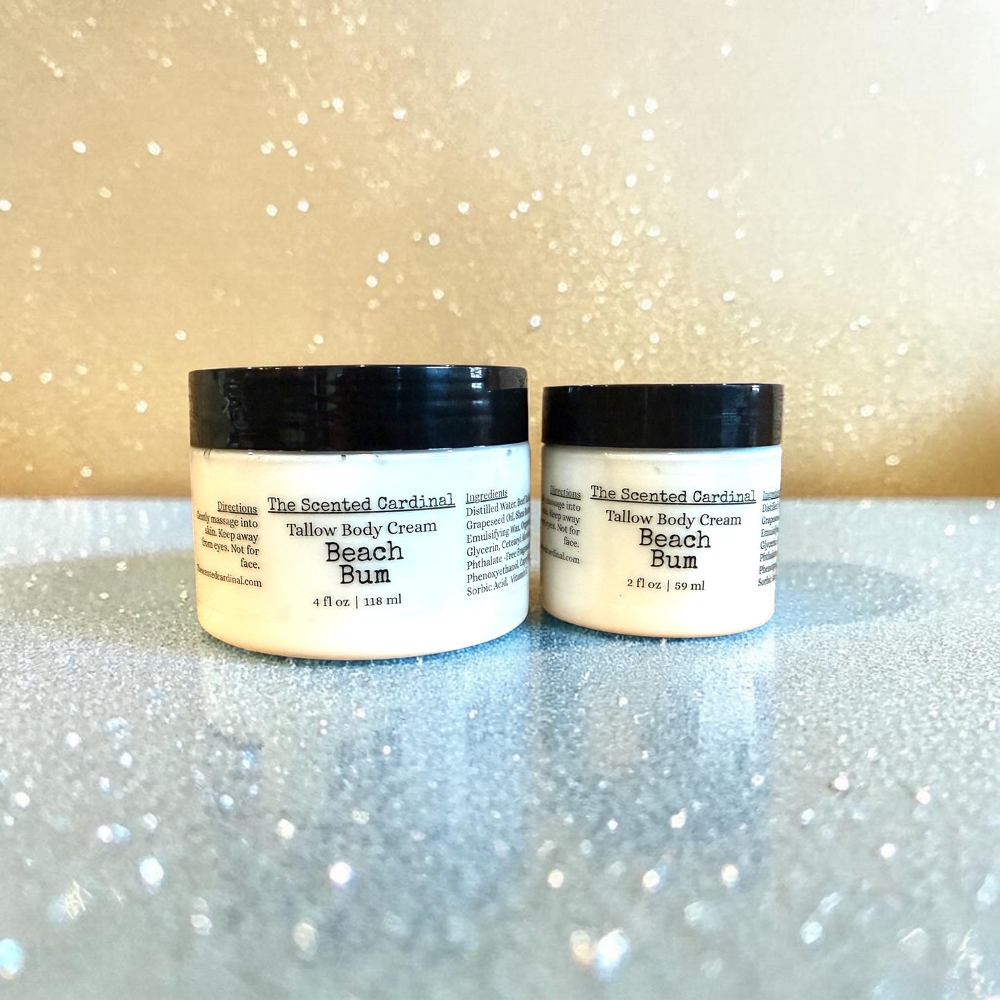 Beach Bum Tallow Body Cream