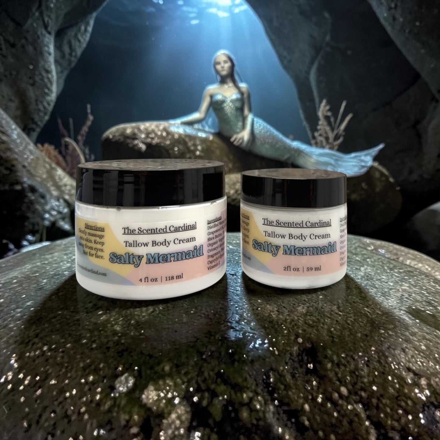 Salty Mermaid Tallow Body Cream