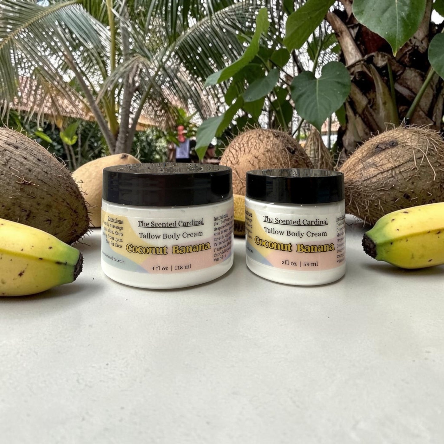 Coconut Banana Tallow Body Cream