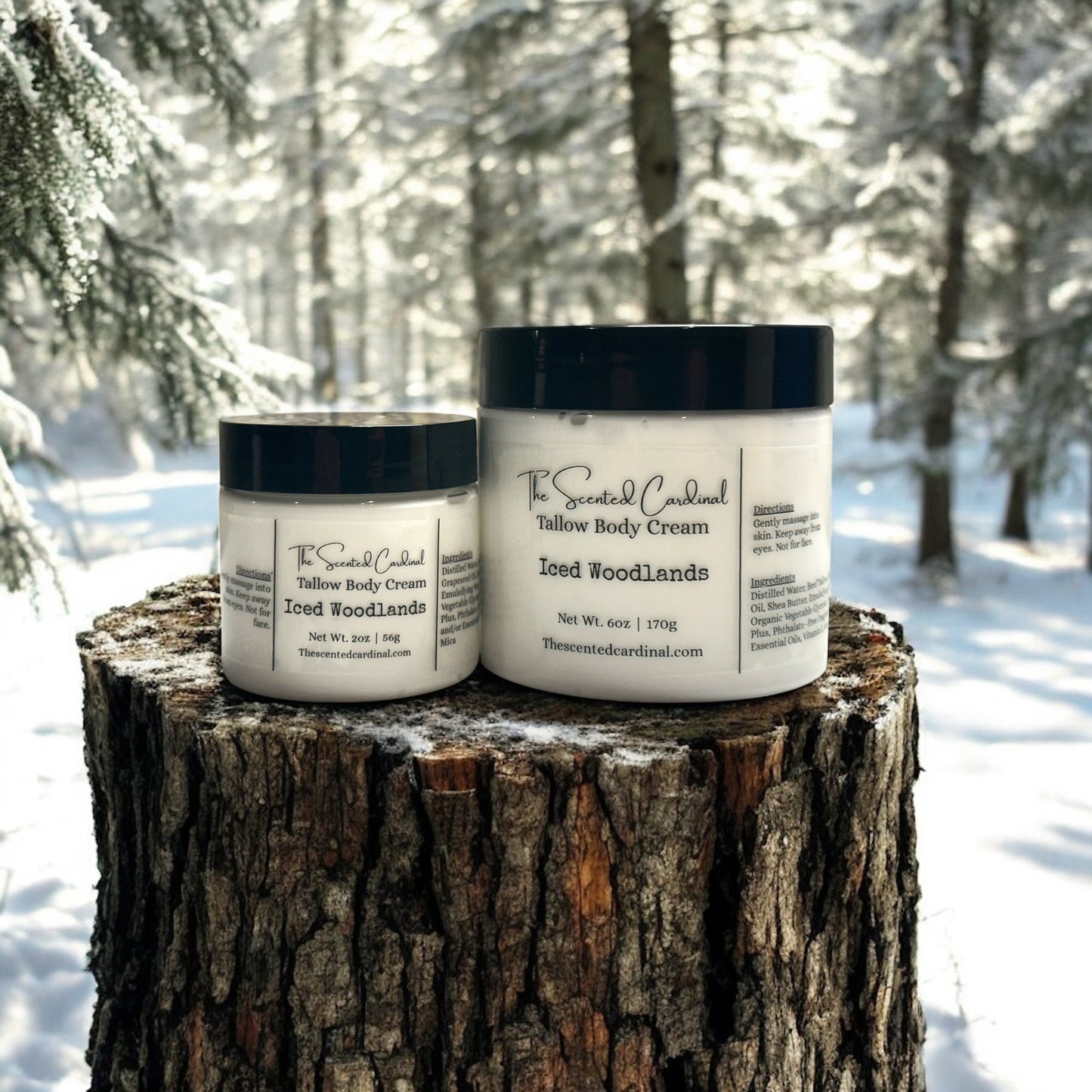 Iced Woodlands Tallow Body Cream