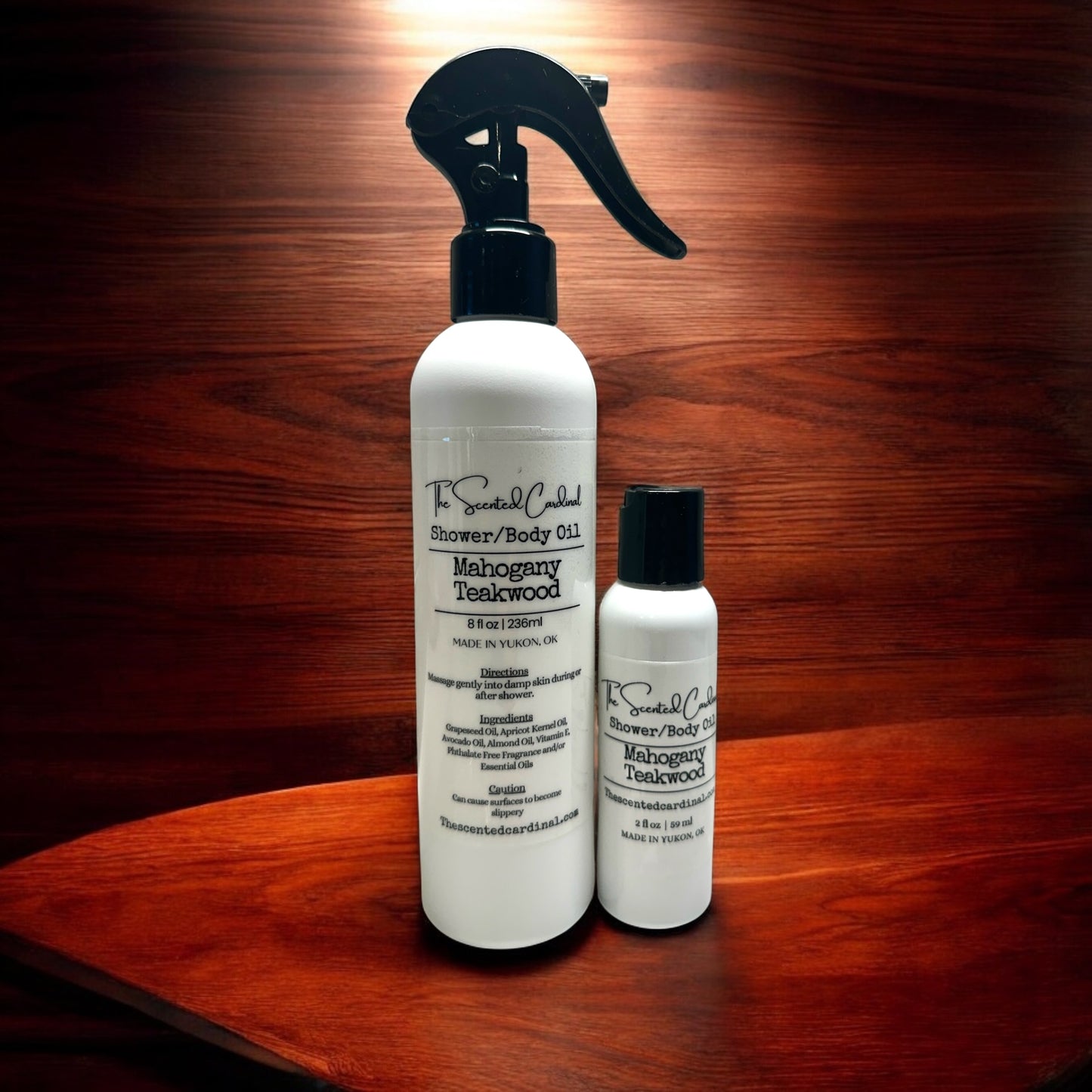 Mahogany Teakwood Shower/Body Oil