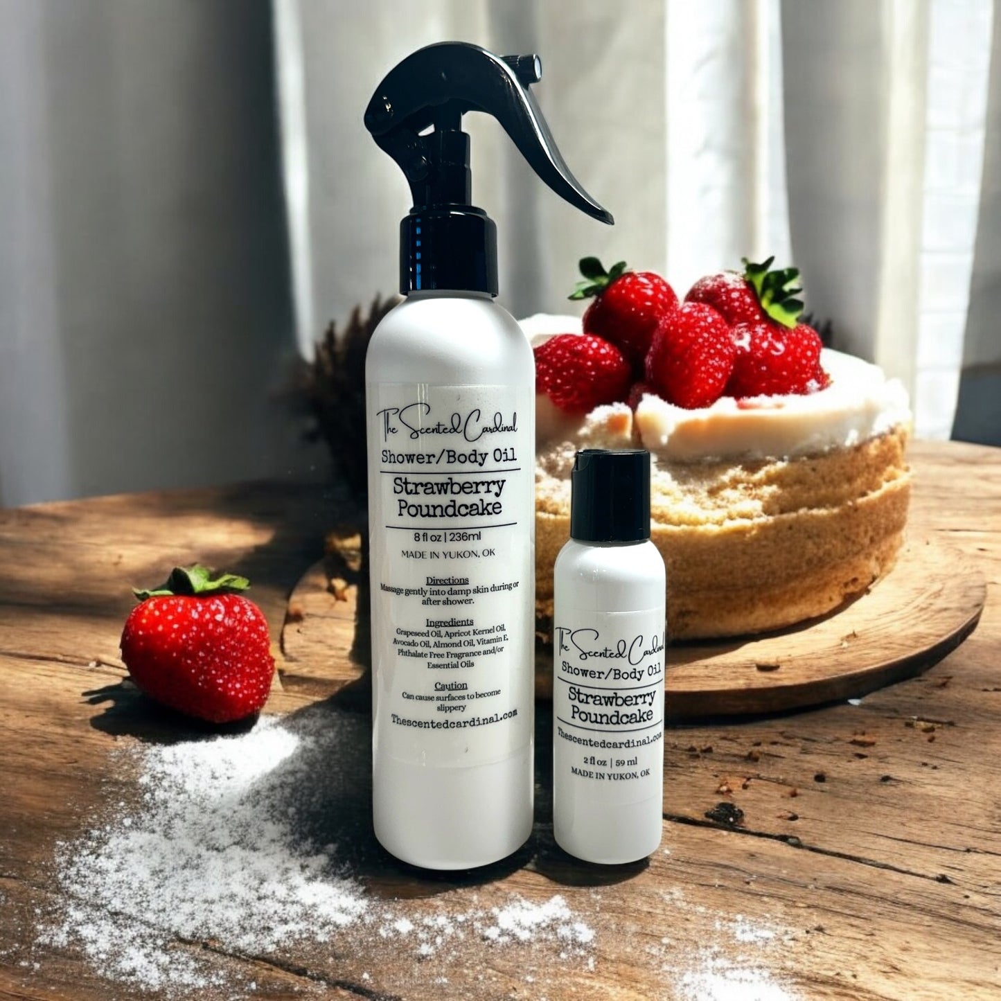 Strawberry Poundcake Shower/Body Oil