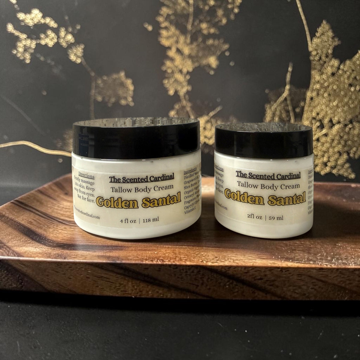 Golden Santal Tallow Body Cream