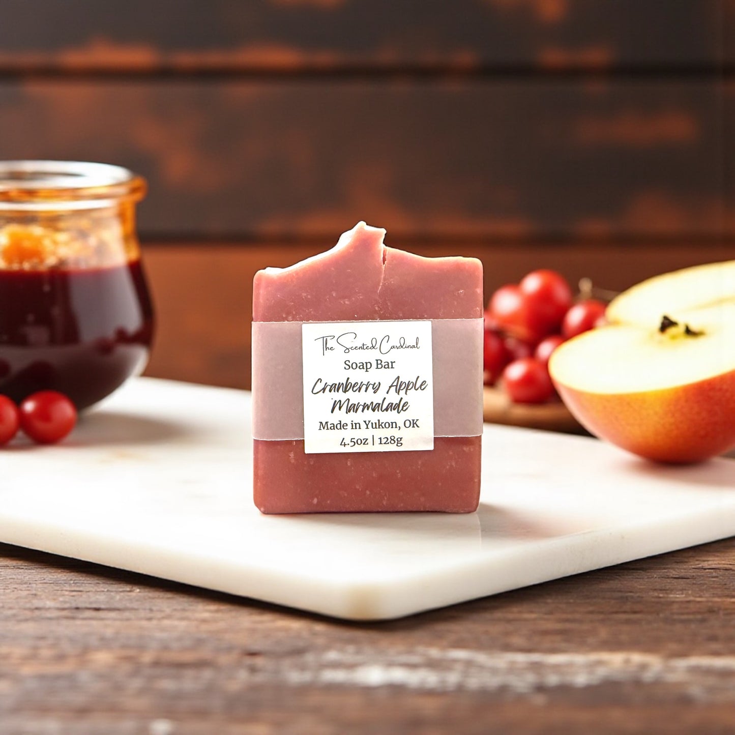 Cranberry Apple Marmalade Soap Bar