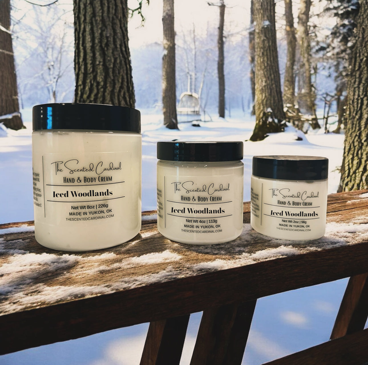 Iced Woodlands Hand & Body Cream