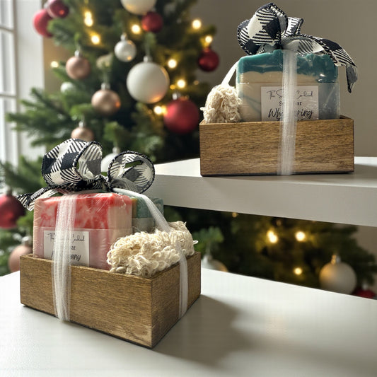 3 Soap Gift Set w/ Soap Saver Bag