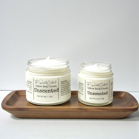 Unscented Tallow Body Cream