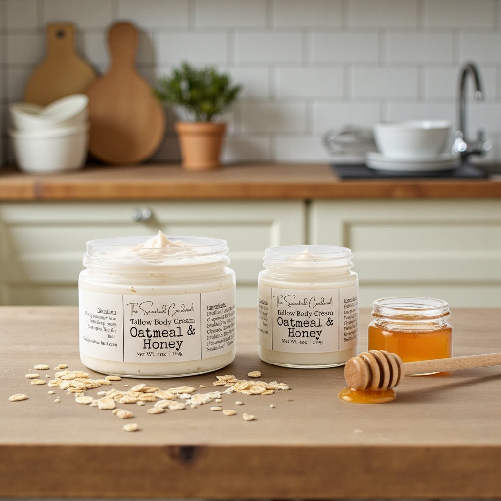Oatmeal & Honey Tallow Body Cream