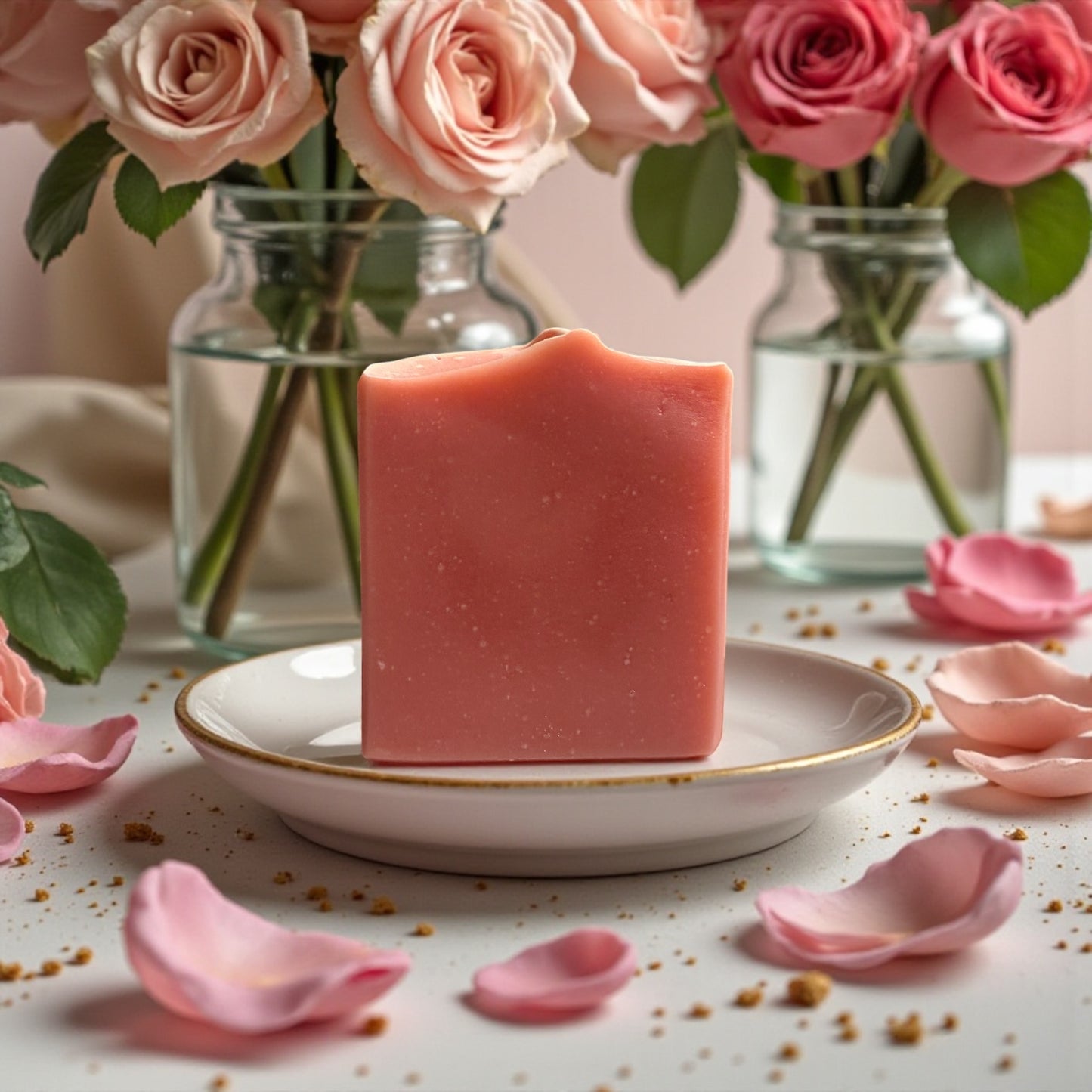 Rose Bouquet Soap Bar