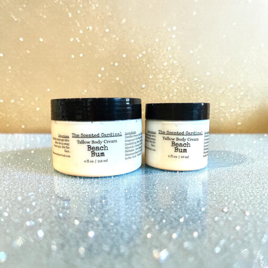 Beach Bum Tallow Body Cream