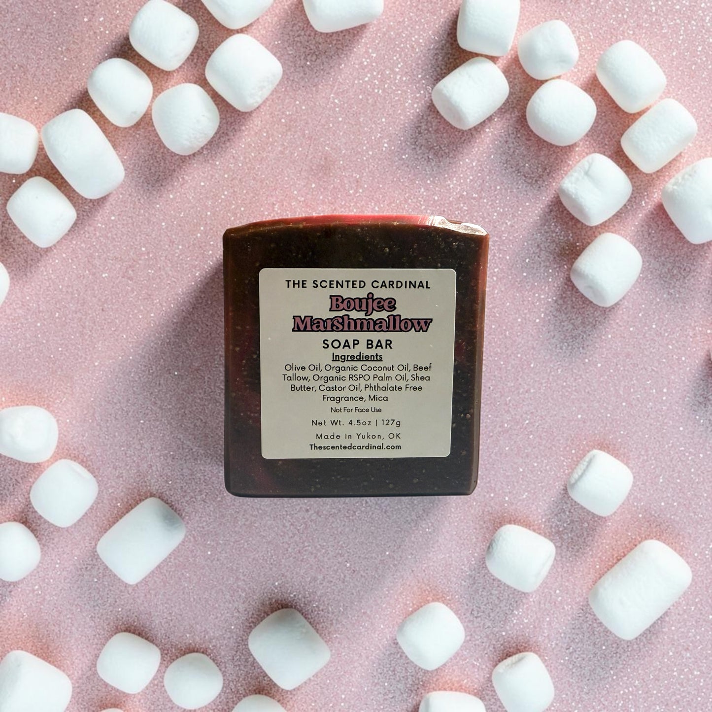 Boujee Marshmallow Tallow Soap Bar