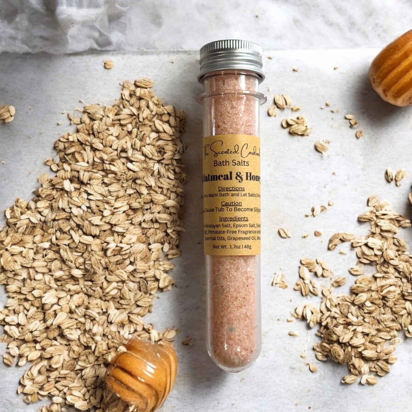 Oatmeal & Honey Bath Salt Soak