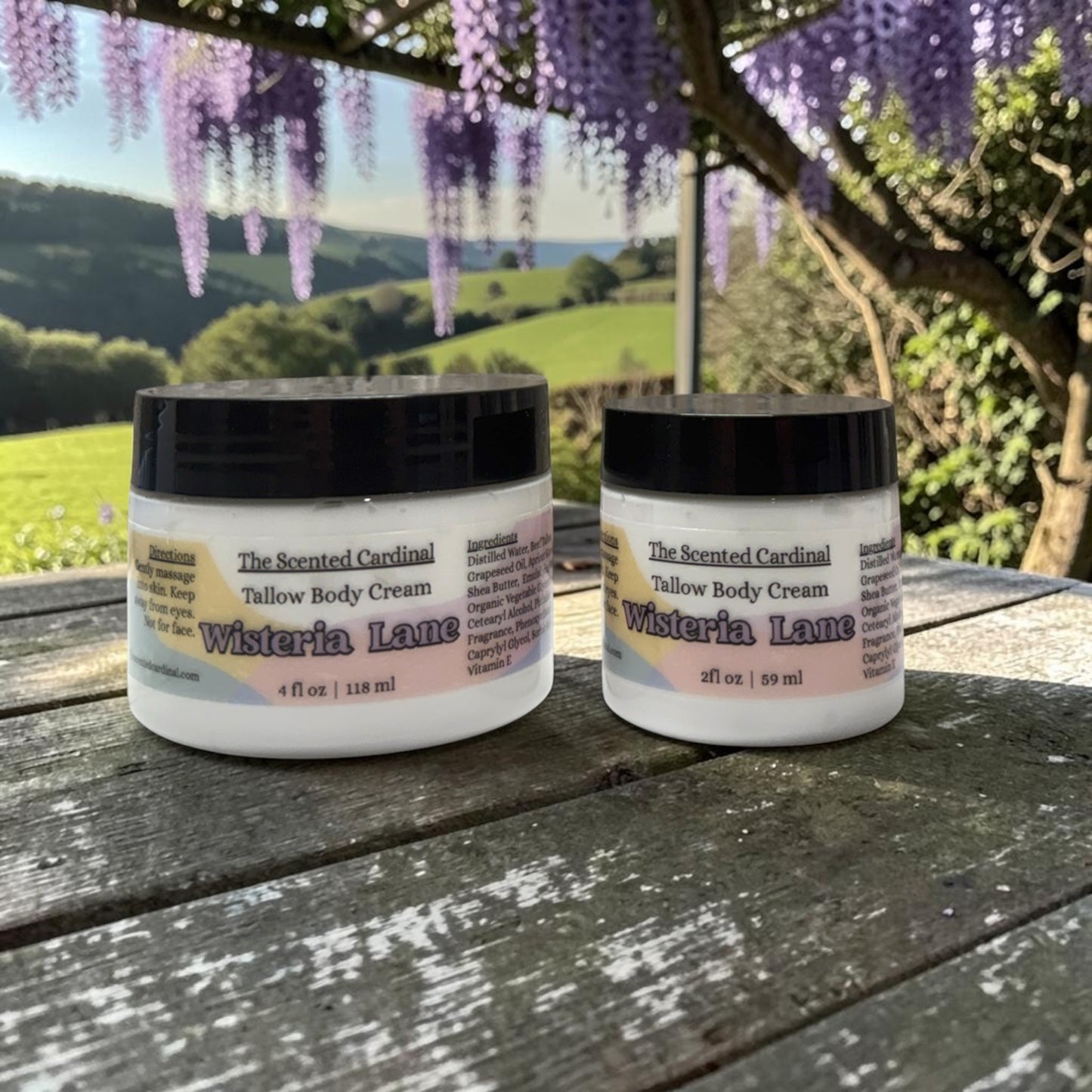 Wisteria Garden Tallow Body Cream