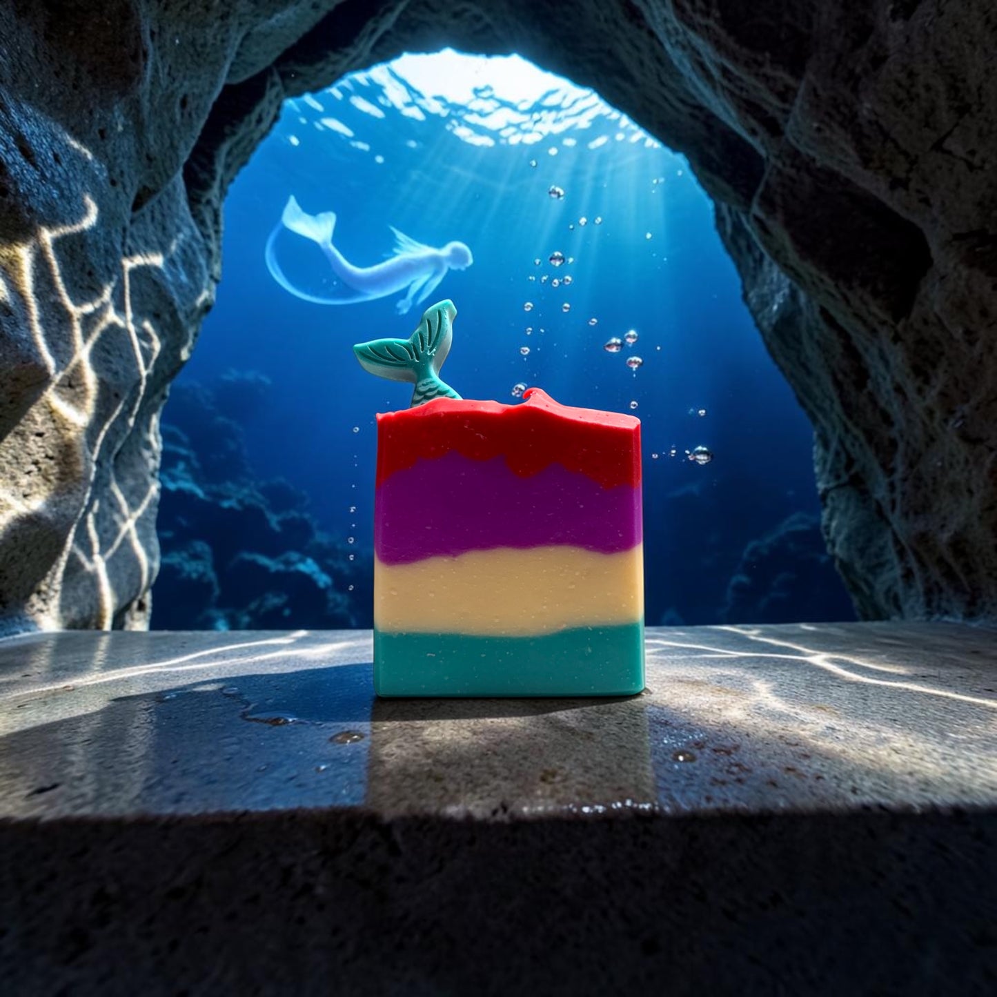 Salty Mermaid Tallow Soap Bar