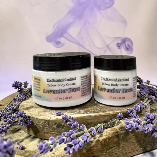 Lavender Haze Tallow Body Cream