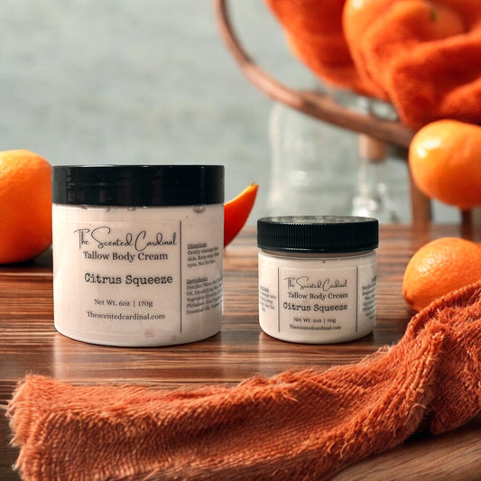 Citrus Squeeze Tallow Body Cream