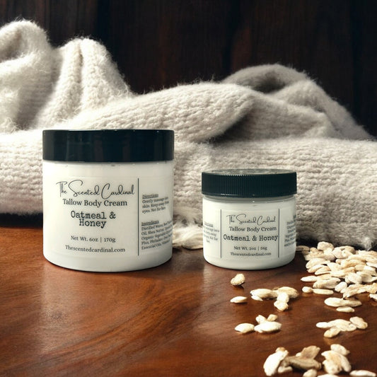 Oatmeal & Honey Tallow Body Cream
