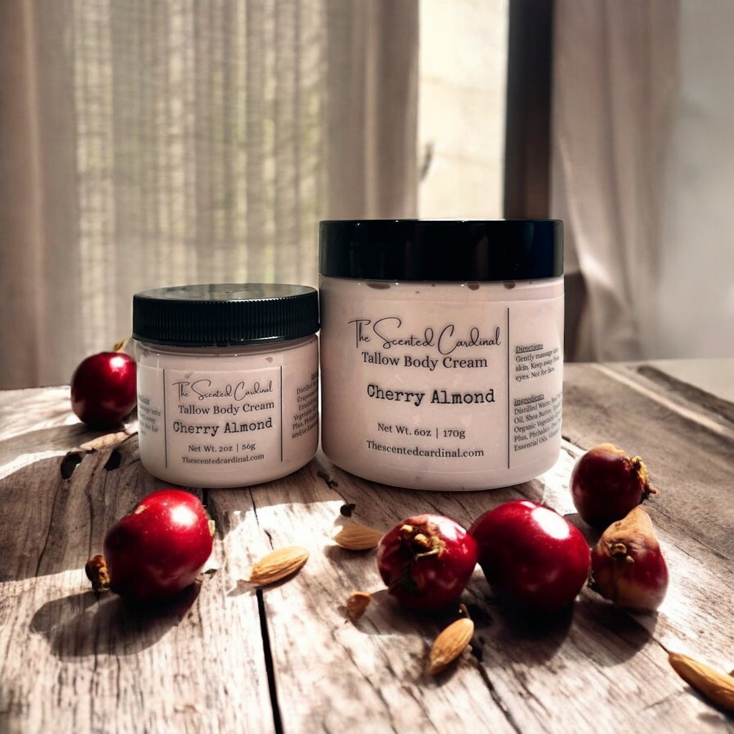 Cherry Almond Tallow Body Cream