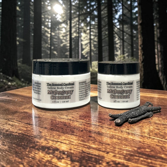 Mahogany Coconut Tallow Lotion