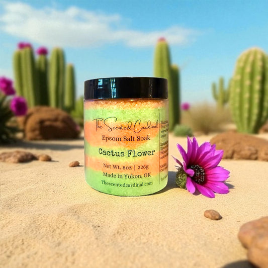 Cactus Flower Epsom Salt