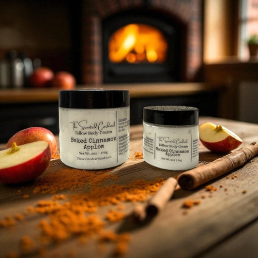 Baked Cinnamon Apples Tallow Body Cream