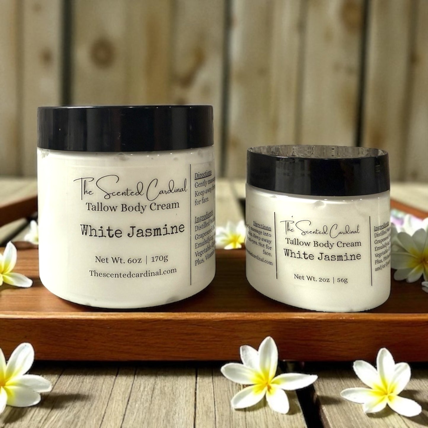 White Jasmine Tallow Body Cream