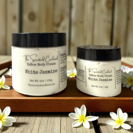 White Jasmine Tallow Body Cream