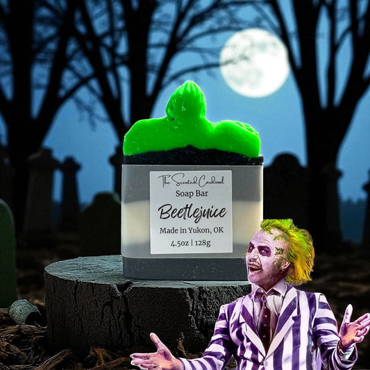 Beetlejuice Soap Bar